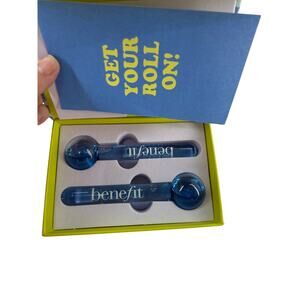 Benefit Cosmetics Depuff N' Chill Ice Globe Facial Massager New in Box